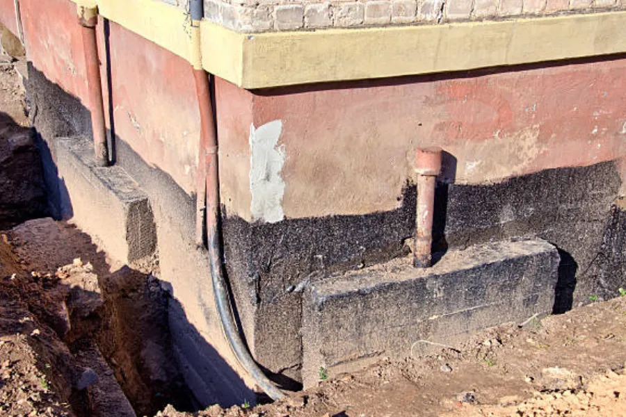steel push pier installation (2)